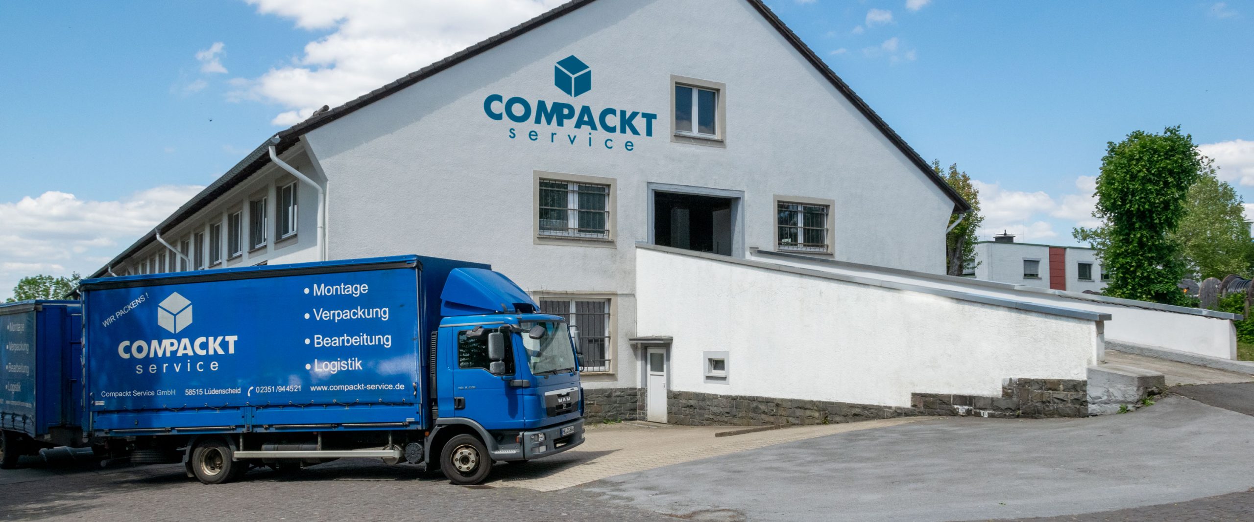 Unser Gebäude von Compackt Service in Lüdenscheid